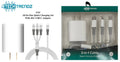 All in one quick charging cable and adapter set