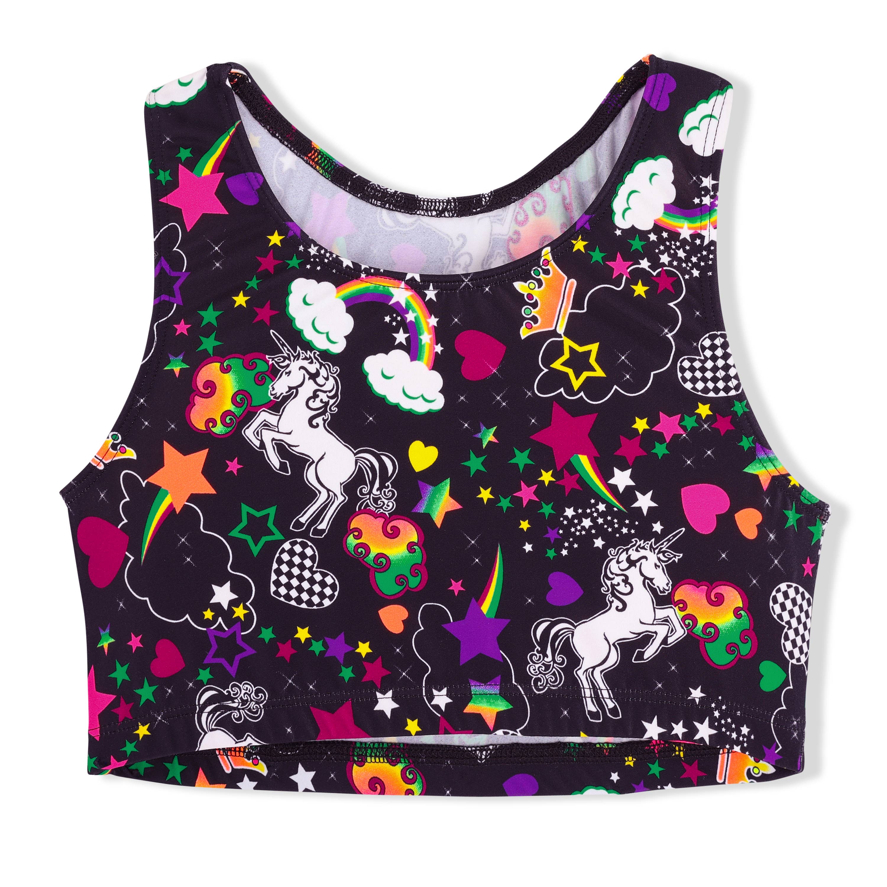 Unicorn Forever Bra Top Crop