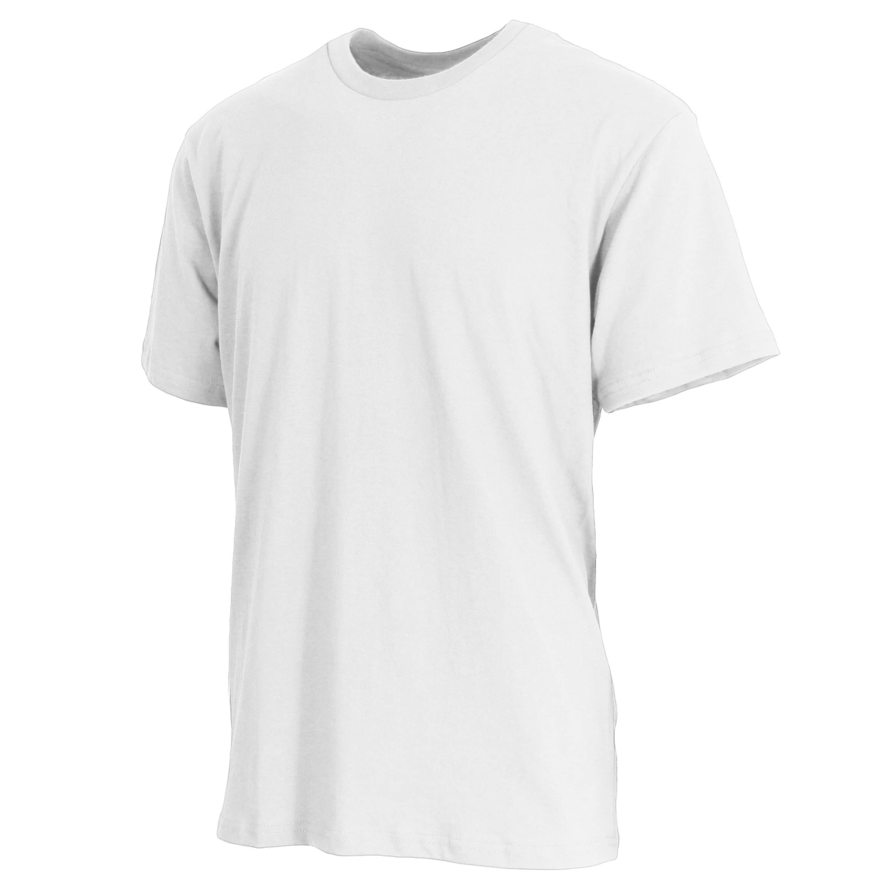 Men's Short Sleeve Crew Neck Cotton Blend Classic Tee