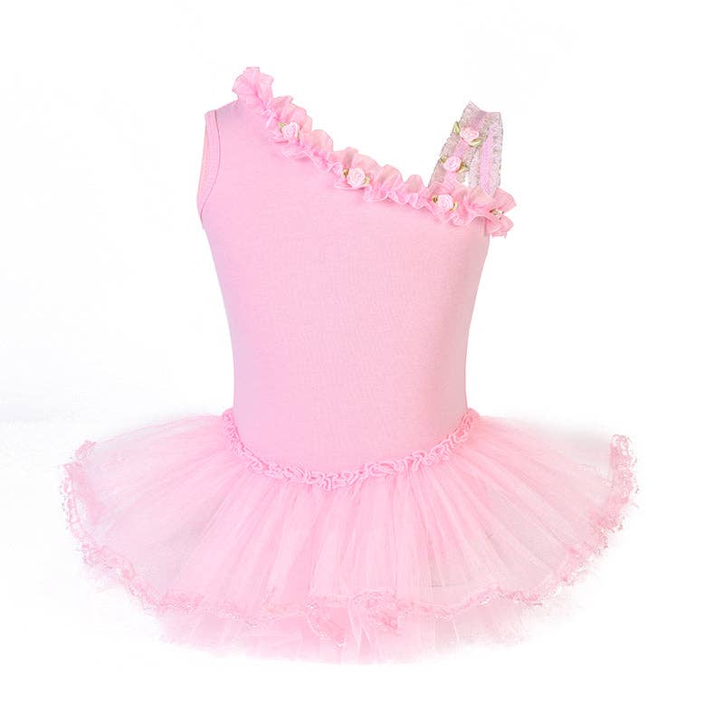 Pink Asymmetrical Ballet Dress