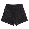 Sparkle Velvet Black Shorts