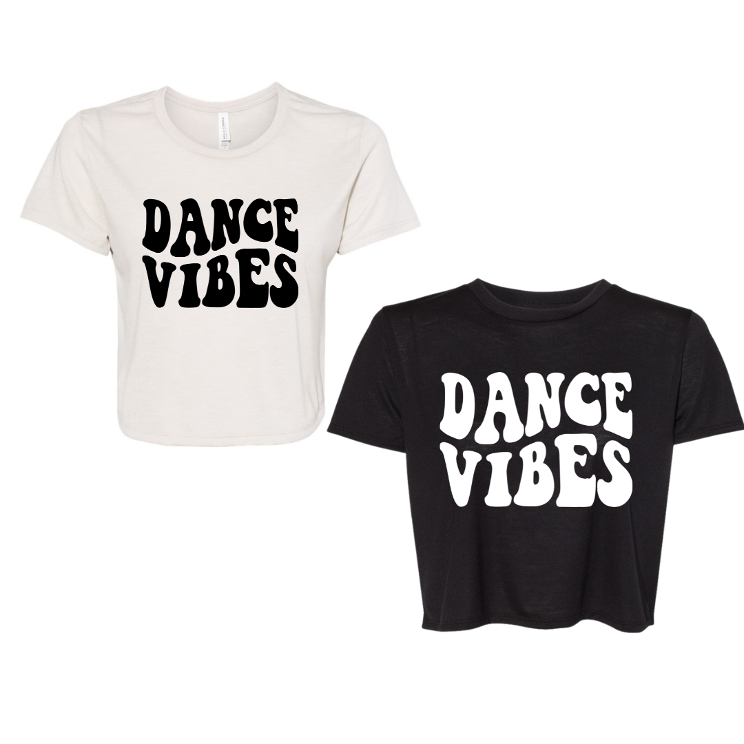Dance Vibes Cropped Tee