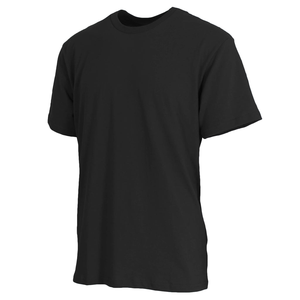 Men's Short Sleeve Crew Neck Cotton Blend Classic Tee