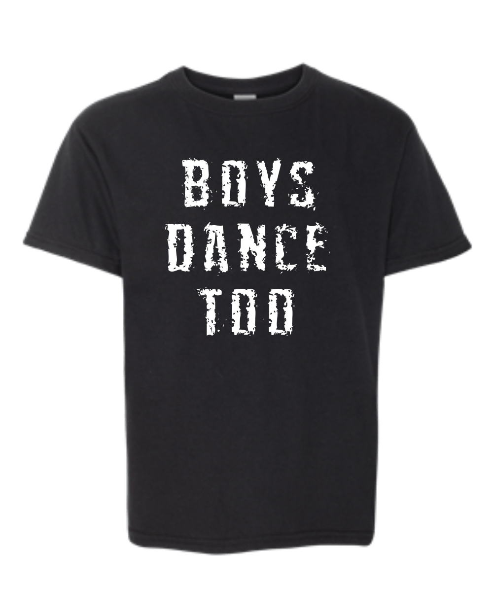 "Boys Dance Too" Grunge T-Shirt- Youth
