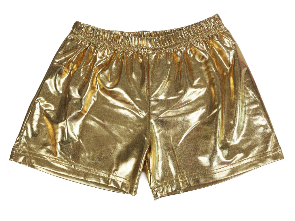 Gold Shorts For Dance/Gymnastic/Swimming