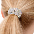 Stretch Rhinestone Pony