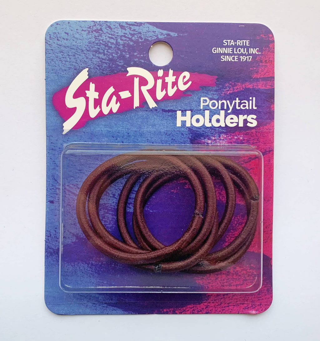 Large Ponytail Holders - 6 ct