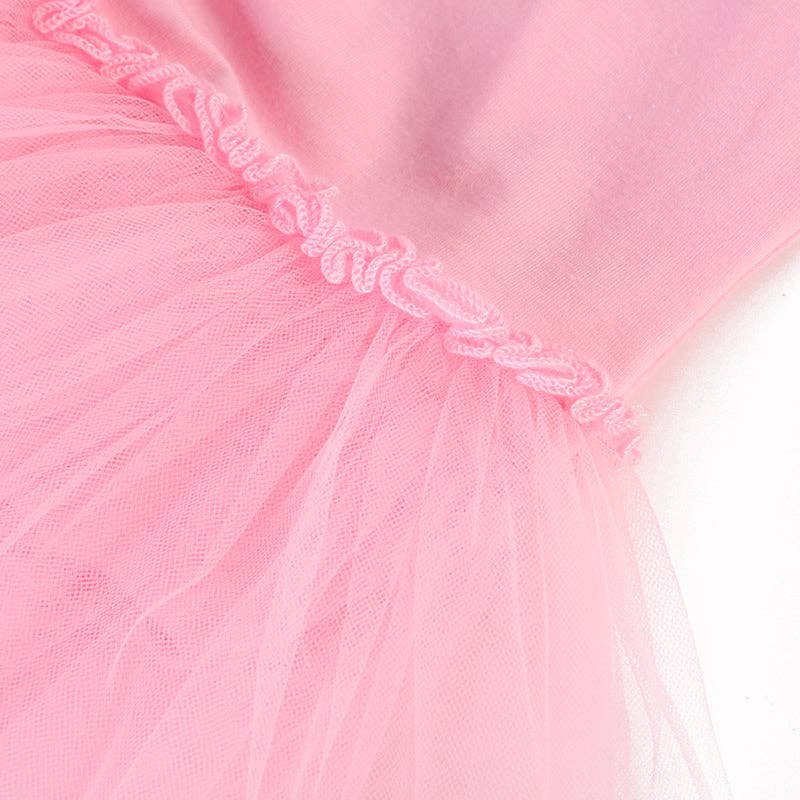 Pink Asymmetrical Ballet Dress