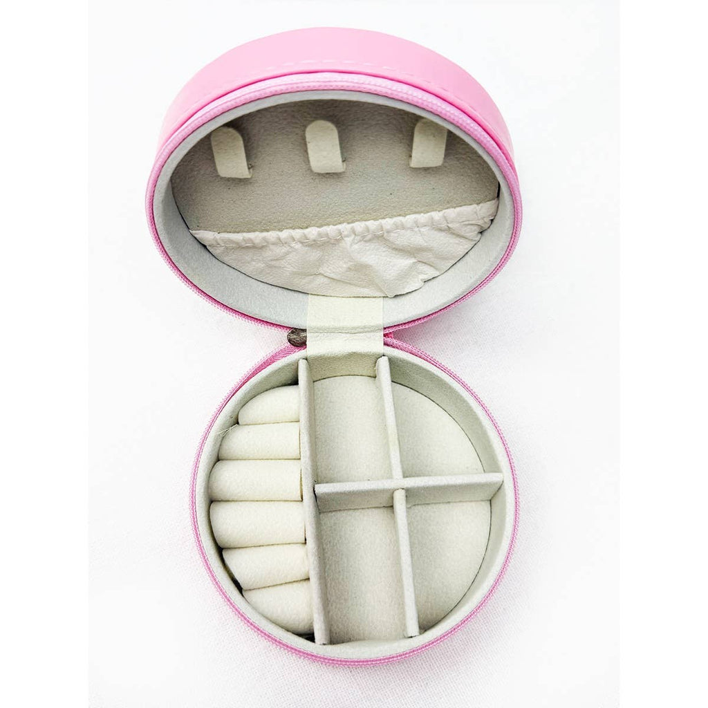 Mini Star Zipper Detail Jewelry Case